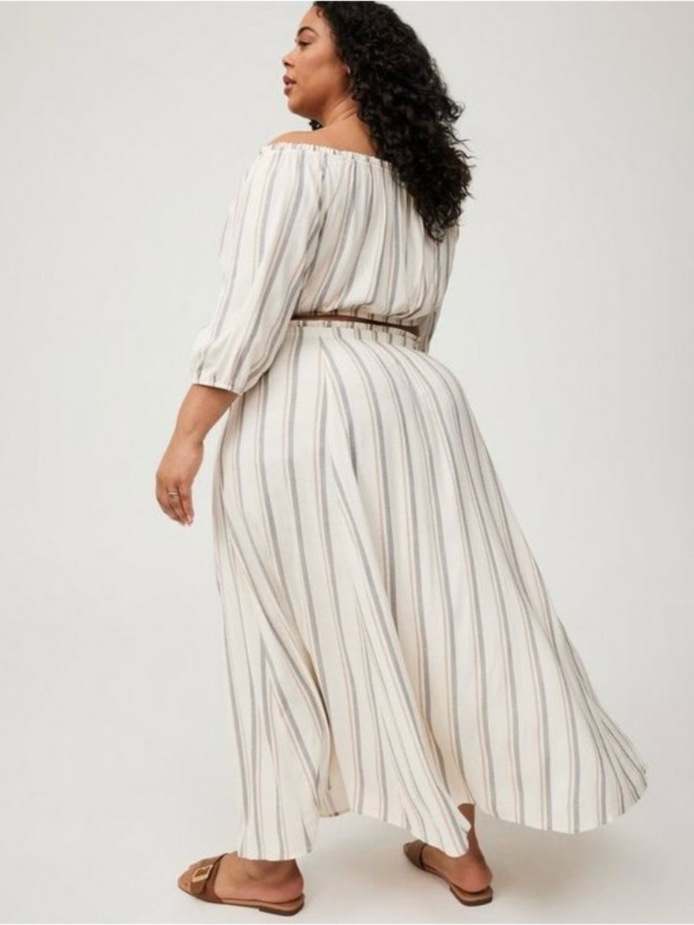 Torrid Off Shoulder Maxi Skirt Set - Top 2X - Skirt 1X - NWT! - Picture 11 of 12